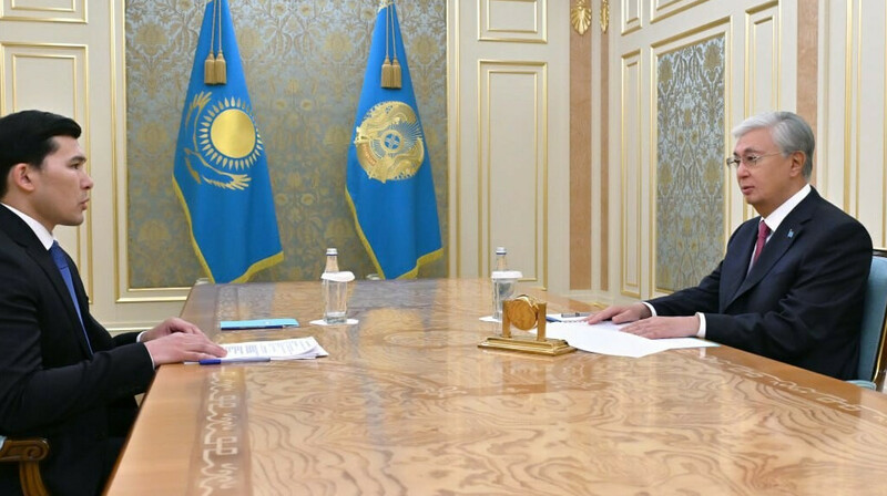 Тоқаев Туризм және спорт министрі Ербол Мырзабосыновты қабылдады