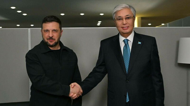 Мемлекет басшысы Украина Президентімен кездесу өткізді