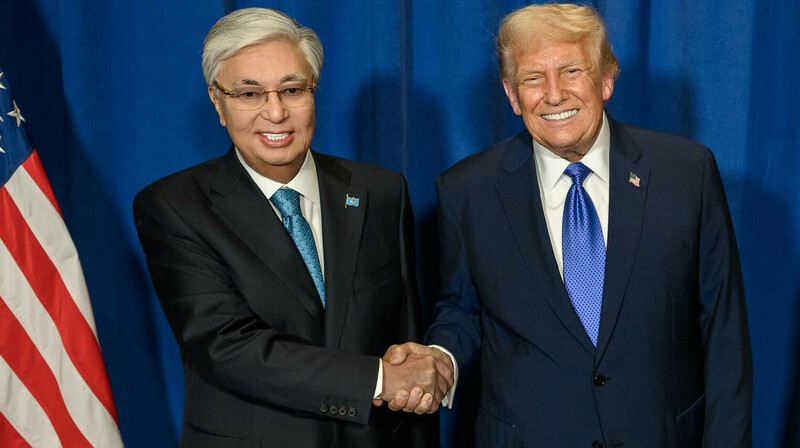Президенттің баспасөз хатшысы Тоқаев пен Трамптың кездесуінен фото жариялады