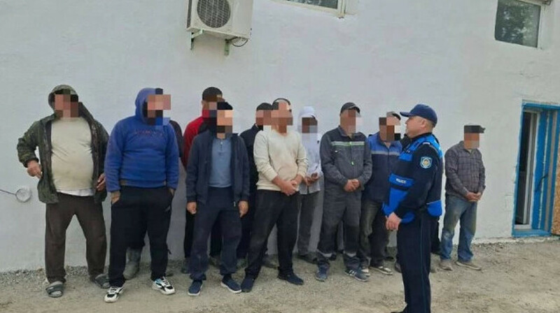 Қызылорда облысында заңсыз жұмыс істеген 14 шетел азаматы ұсталды