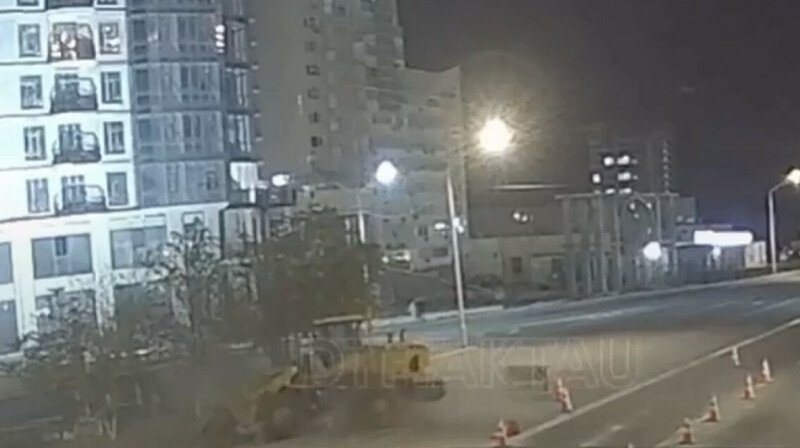 Ақтауда полицей жол апатынан қаза тапты