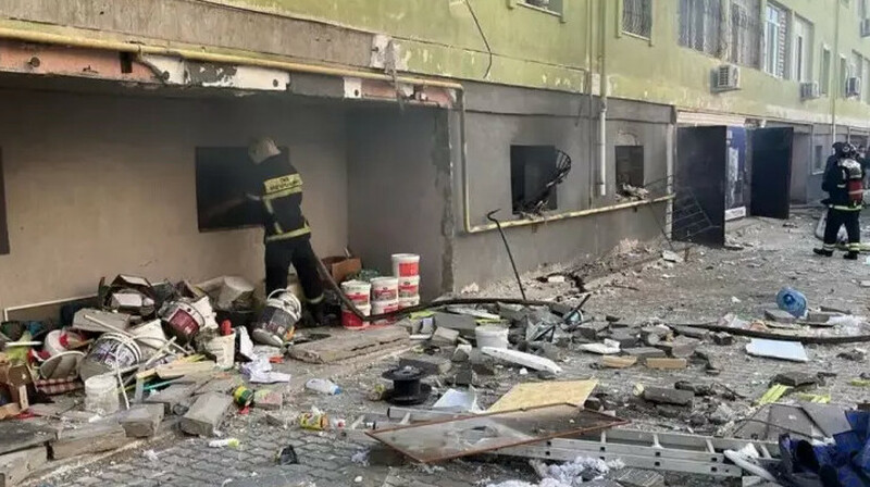 Ақтауда тұрғын үйдің жертөлесінде газ жарылды