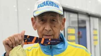 77 жастағы астаналық Нью-Йорк марафонында чемпион атанды
