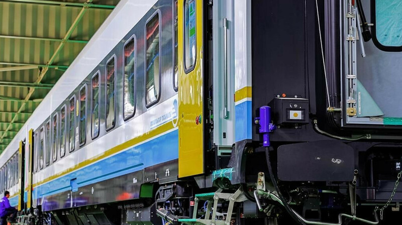 Ақмола облысында 8 вагон рельстен шығып кетті