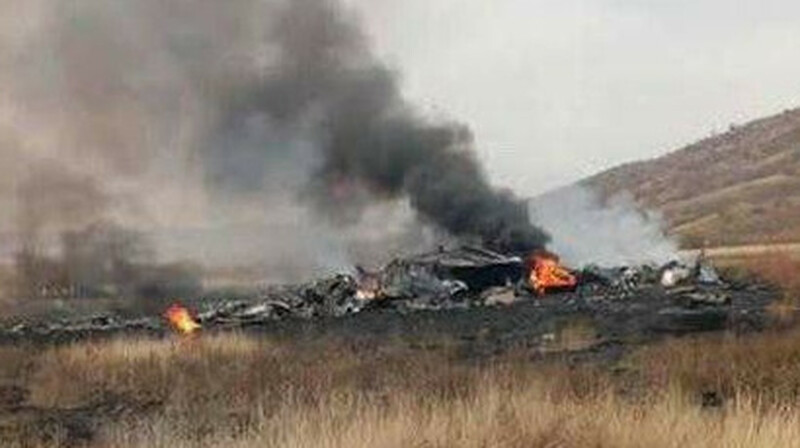 Грузияда әскери ұшақ апатқа ұшырады