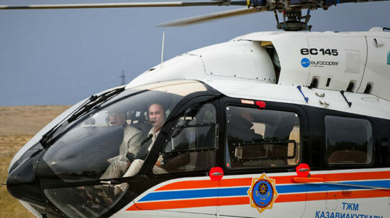 Алғабастағы өрттен зардап шеккендердің бірі санавиациямен Шымкентке жеткізілді