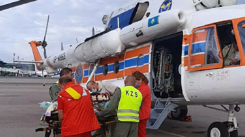 Түркістан облысында өрттен аман қалған адамның жағдайы белгілі болды