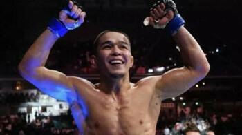 Асу Алмабаев қарсыласын тағы да жеңді