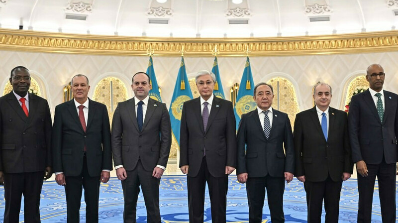 Тоқаев бірқатар мемлекеттің елшілерінен сенім грамоталарын қабылдады