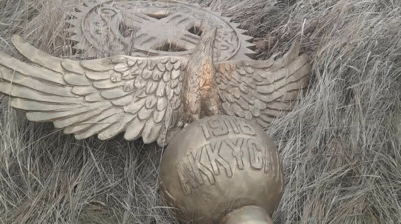 СҚО-да Міржақып Дулатұлының мемориалын қасақана қиратып кеткен