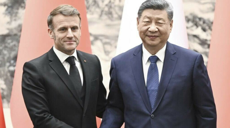 Макрон Қытайдан Украинадағы соғысты тоқтатуға ықпал етуді сұрады