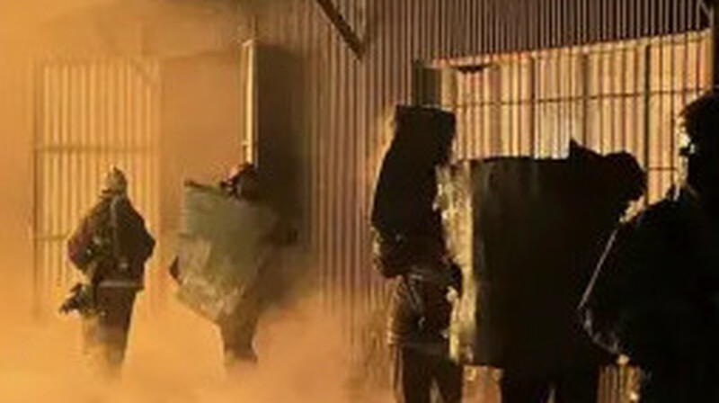 Алматыда қоймадан өрт шықты