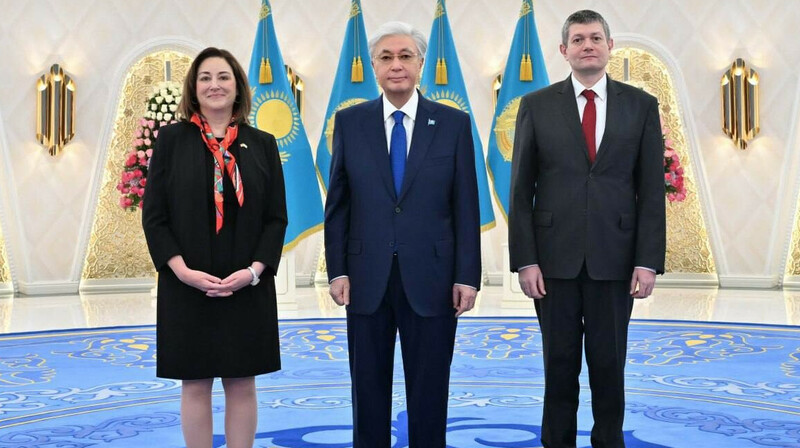 Тоқаев АҚШ пен Болгария елшілерінен сенім грамоталарын қабылдады