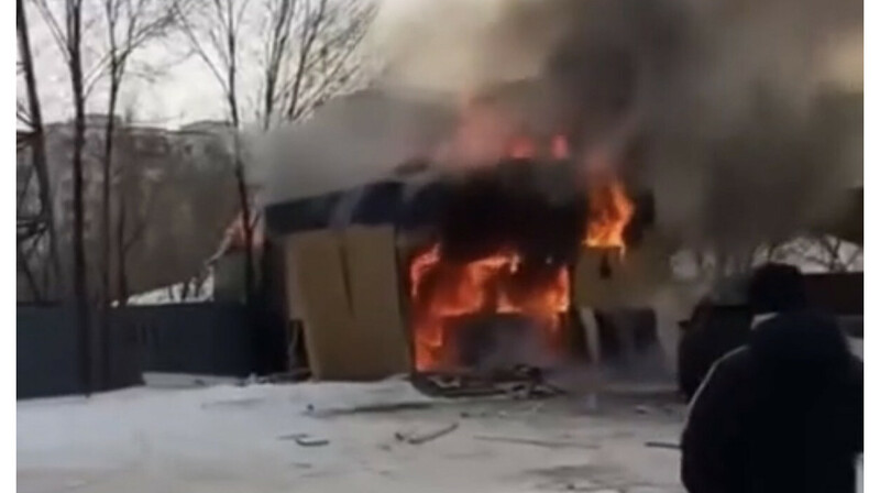 Қарағандыда газ жарылып, адамдар зардап шекті