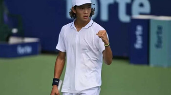 Тенисші Әмір Омарханов Испаниядағы турнирдің жеңімпазы атанды