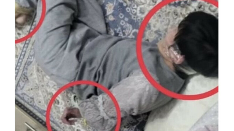 Құндыздың қол-аяғы байланған фотосы тарады