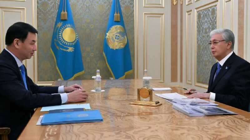 Президент Алматы қаласының әкімін қабылдады