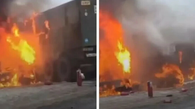 Қызылордада жеңіл машина әскери жүк көлігіне соғылып, бір адам қаза тапты