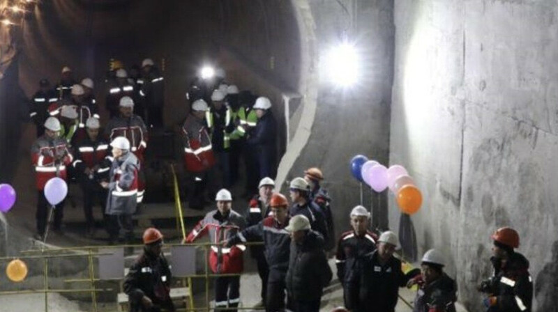 Алматыда «Қалқаман» станциясына дейін тоннель қазу жұмыстары аяқталды