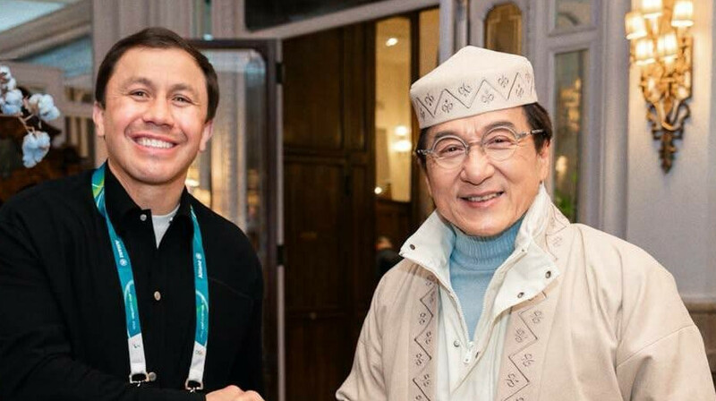 Геннадий Головкин Джеки Чанға шапан жапты