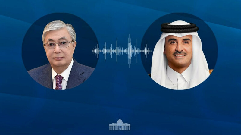 Тоқаев Қатар әмірімен Таяу Шығыстағы ахуалды талқылады