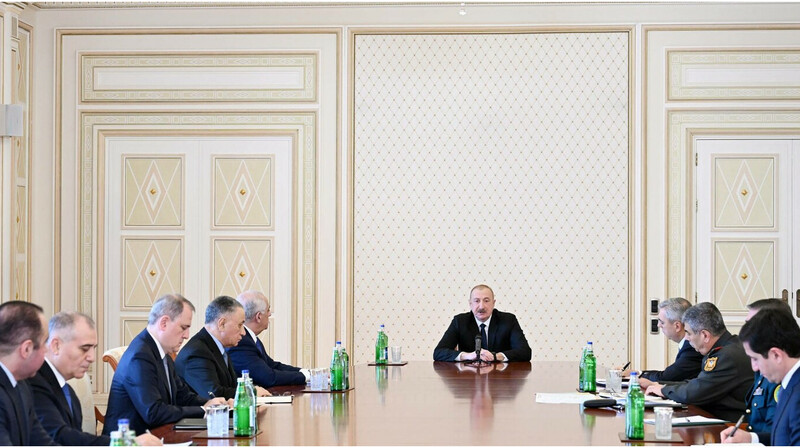 Әлиев Нахчыван әуежайына жасалған шабуыл туралы мәлімдеме жасады