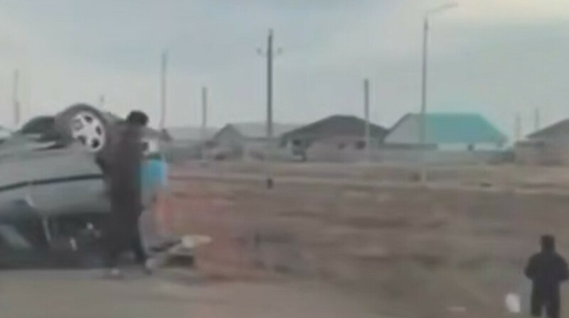 Атырау облысында жол апатынан екі сәби қаза тапты