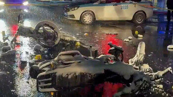 Қарағандыда екі мотоцикл жол апатына ұшырап, екі адам қайтыс болды