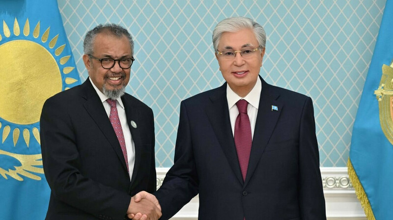 Тоқаев пен дүниежүзілік денсаулық сақтау ұйымының бас директоры кездесті