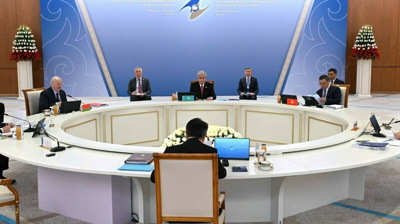 Тоқаев Жоғары Еуразиялық экономикалық кеңестің шағын құрамдағы отырысына қатысты