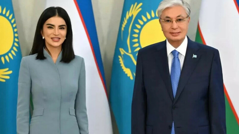 Тоқаев Өзбекстан президентінің қызымен кездесті